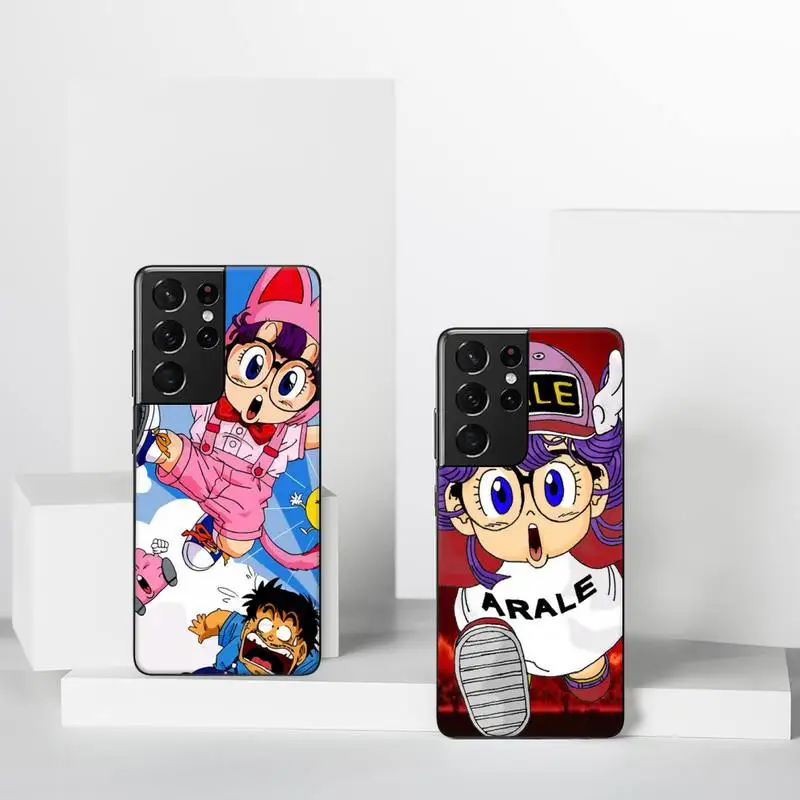 

ARALE girl Manga cute Phone Case For Samsung galaxy A S note 10 12 20 32 40 50 51 52 70 71 72 21 fe s ultra plus