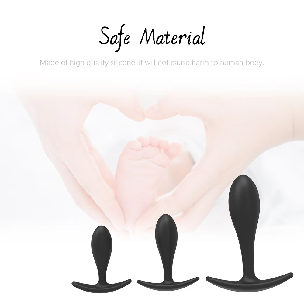 Безопасный силиконовый фаллоимитатор массажер простаты в секс шопе анальные