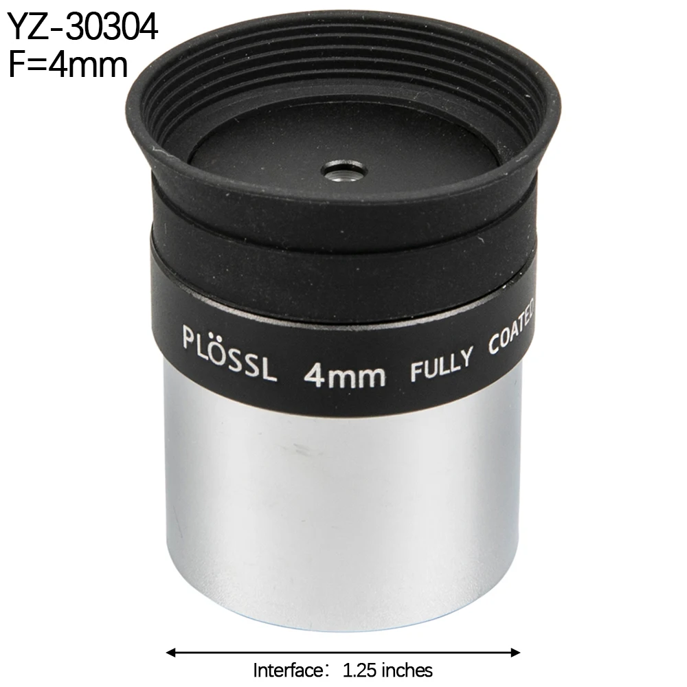 

1.25 inch Plossl Eyepiece Multi Coated Astronomical Telescope Accessory High Magnification Monocular Eyepiece