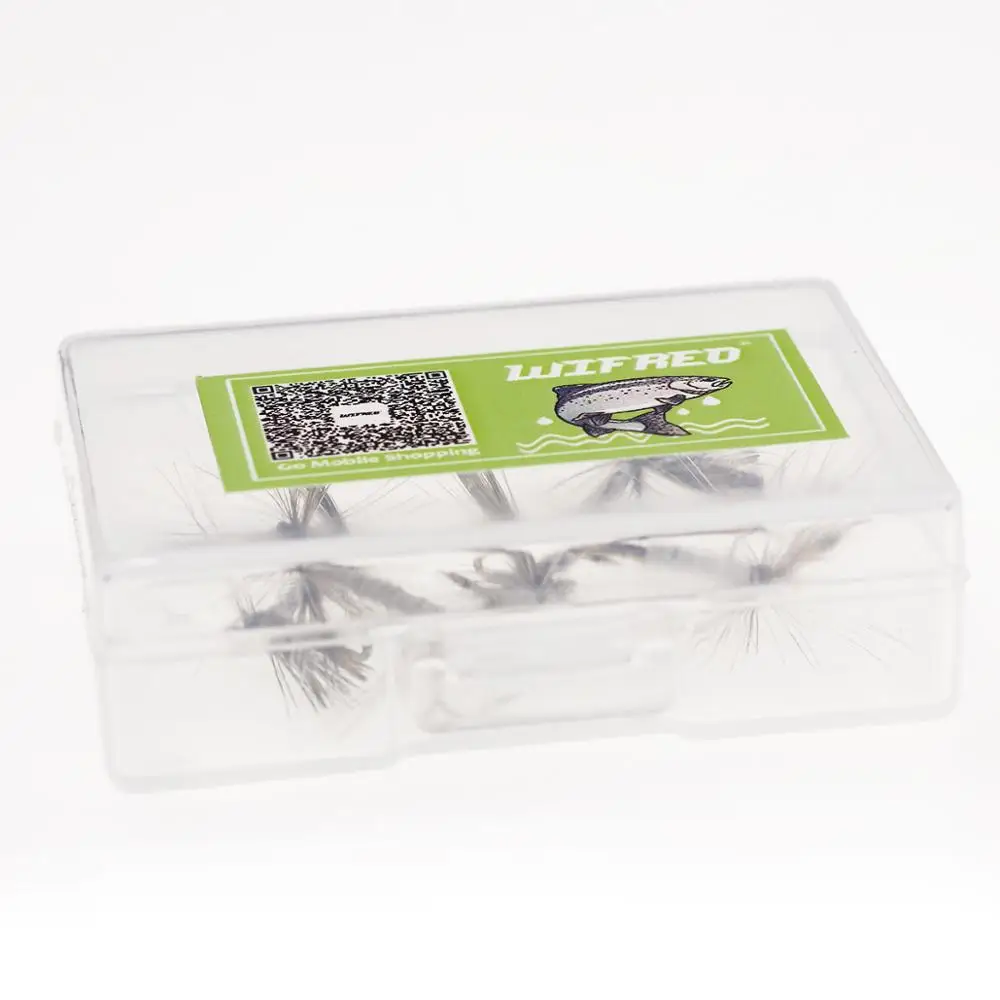 

Wifreo 10PCS #10 Fly Fishing Trout Fishing Dry Hook May Fly