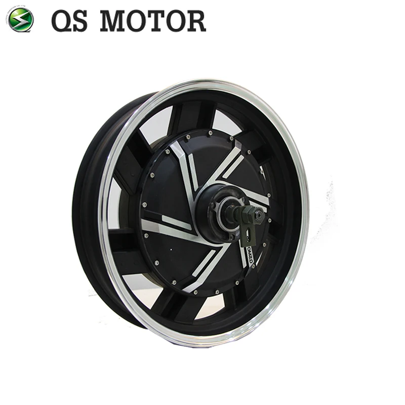 QSMOTOR 17 дюймов 6000 Вт 273 45H V2 бесщеточный DC Электрический скутер Мотор для мотоцикла