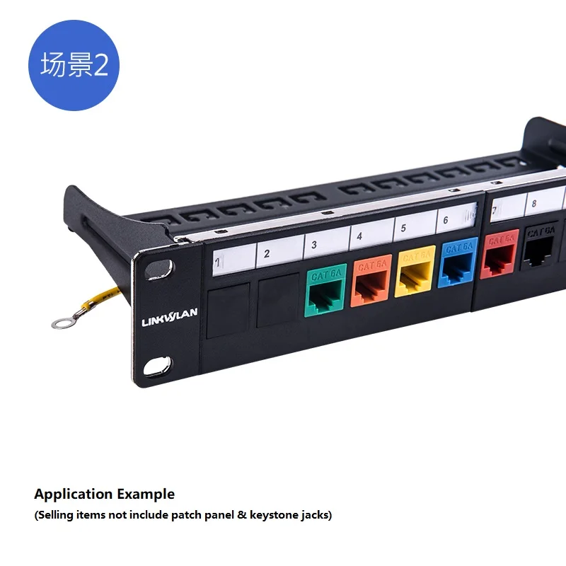 Защелкивающаяся заглушка для модульной пустой патч панели RJ45 & LC SC|Компьютерные
