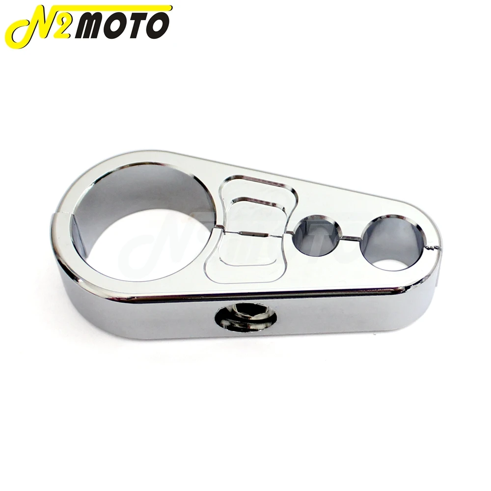 Зажим для тормозной муфты мотоцикла 1 дюйм 25 мм с дроссельной заслонкой 1/4 дюйма