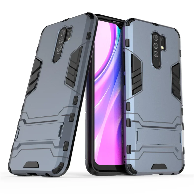Чехол для Xiaomi Redmi 9 9A защитный чехол 9C Роскошный Гибридный Тонкий Жесткий