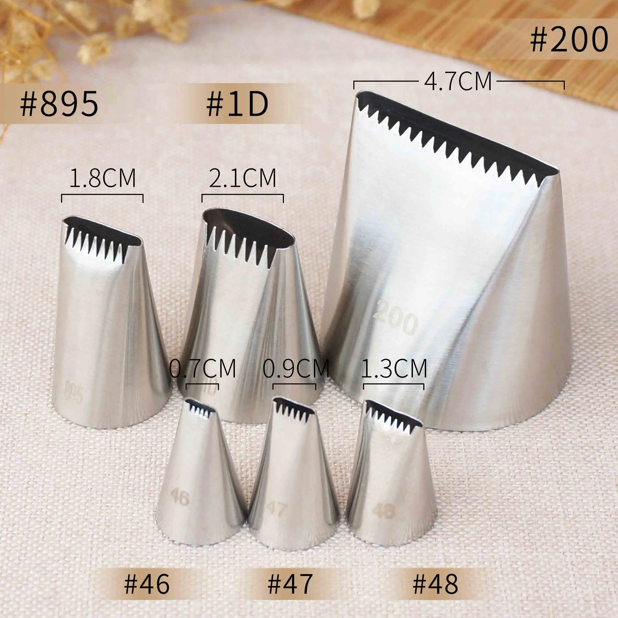 # 1D насадка для обледенения Высококачественная бесшовная глазурь трубка