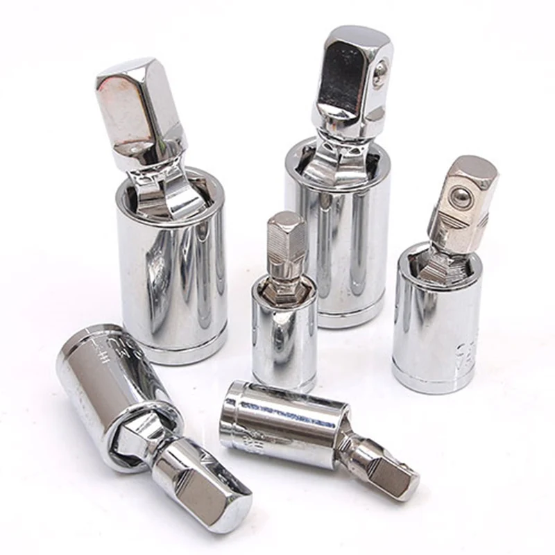 3 Pcs Universal Joint Socket Kit Swivel Hand Tools U-Joint Drive Set Wrench Joints Kit-30 | Инструменты