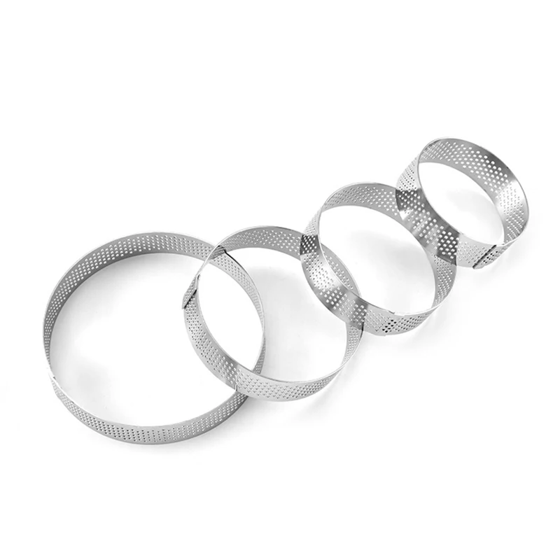 Round Cake Mold Mousse Ring Cutter Circle Slicer Mould Breathable Kitchen Tool BJStore | Дом и сад