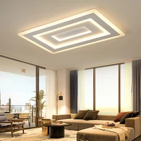 ultra thin surface mounted modern led ceiling lights lamparas de techo rectangle acrylicsquare ceiling lamp fixtures