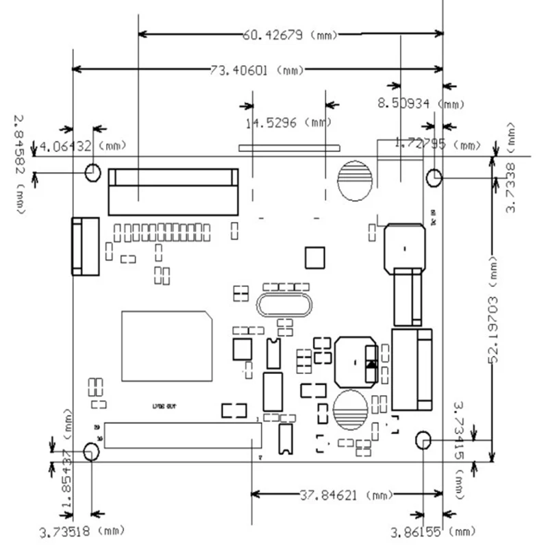 

30PIN LCD Driver Board PCB-80807V6 1HDMI-Compatible EDP Screen Resolution 1920X1200 1920X1080 1600X900 1366X768 1280X800