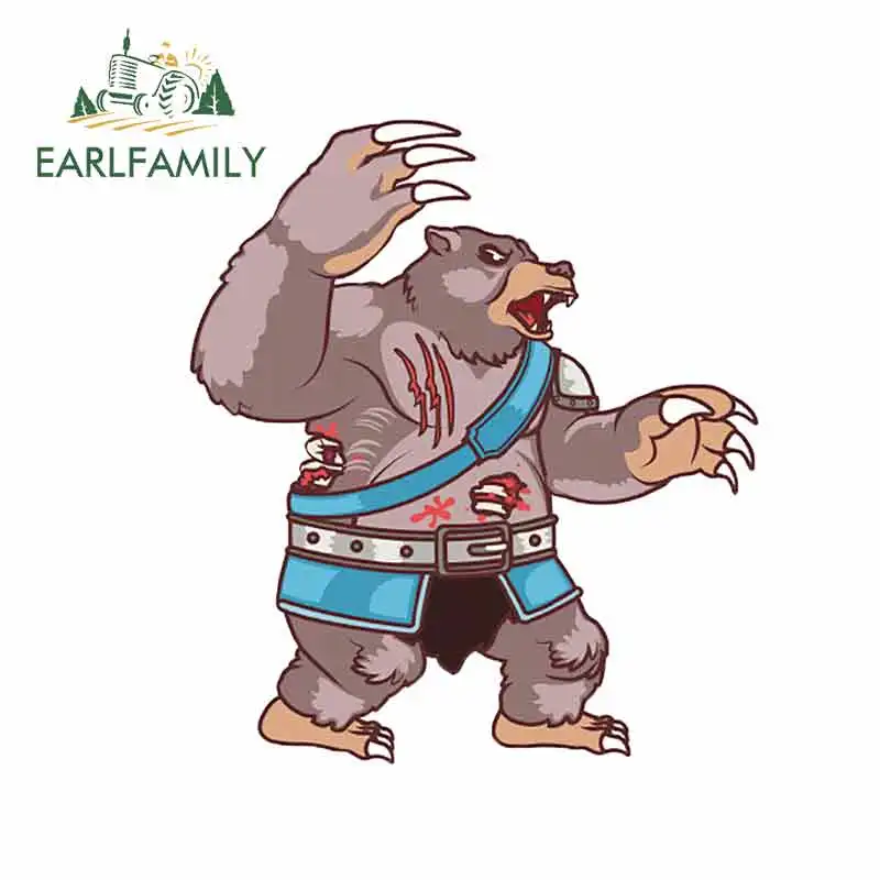 EARLFAMILY 13 см x 11 4 для зомби фотосессия автомобильные наклейки кондиционер защита от