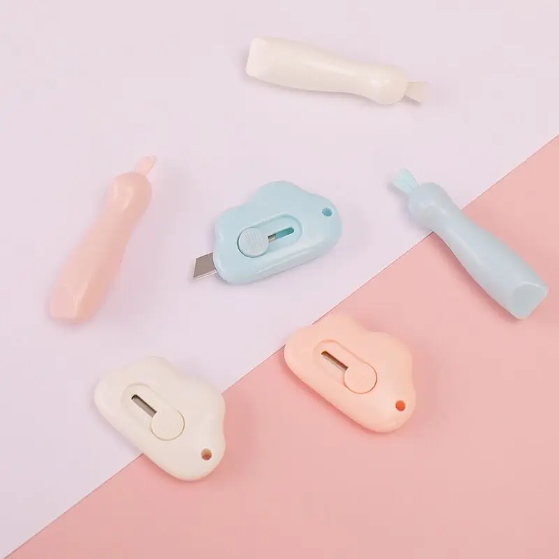 Нож MINKYS Kawaii компактный нож для рисования в виде облака кролика резак бумаги