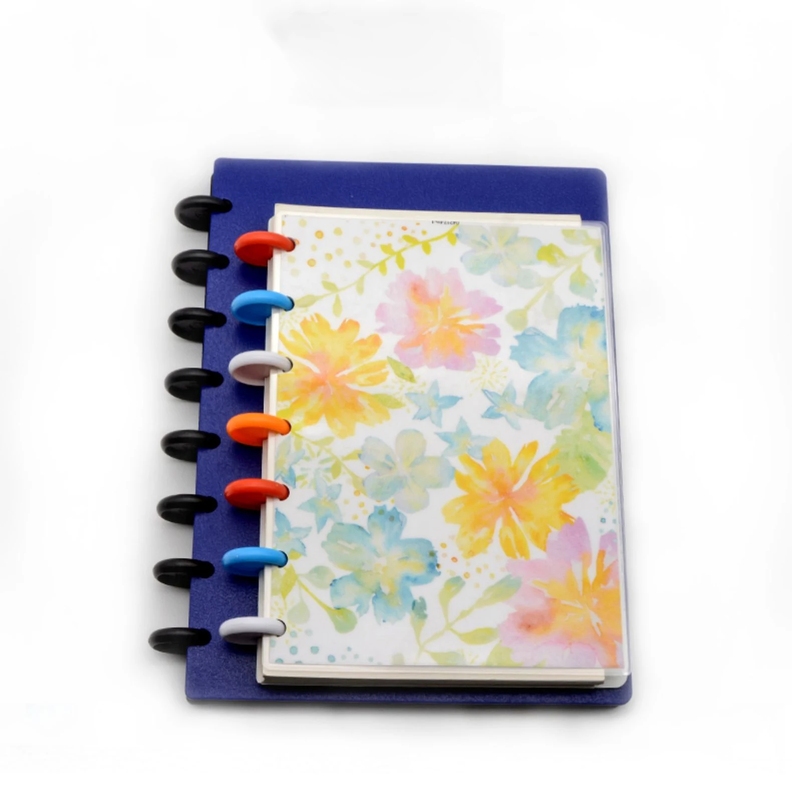 

Fromthenon 50pcs/box Colorful Disc Binding Discs Rings for Mushroom Hole Discbound Planner Binder Notebook Binding Supplies