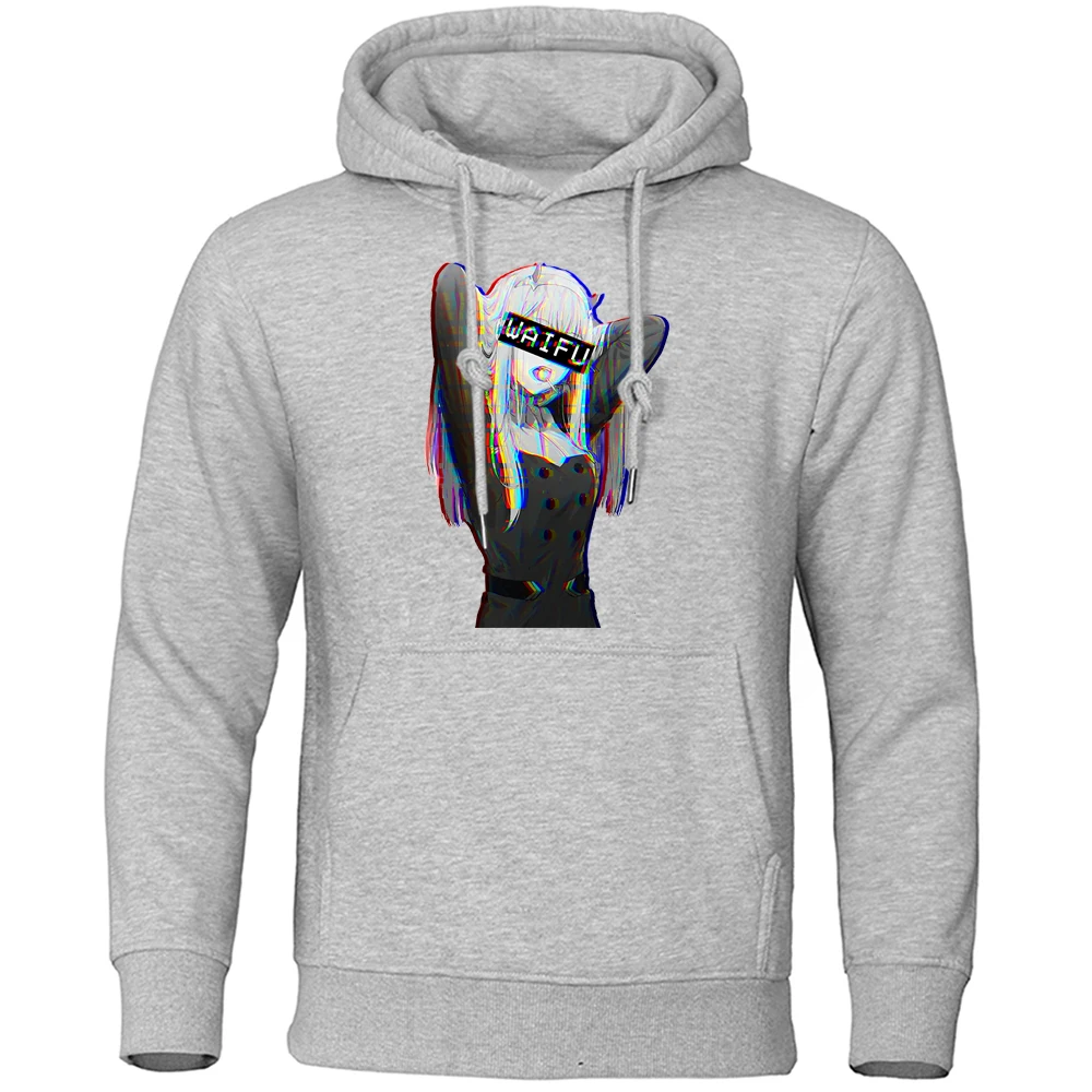 

Cool Demon Girl Personality Print Hoodies Mens Punk Fashion Pullover Harajuku Vintage Men Clothing Casual High Quality Hoodie