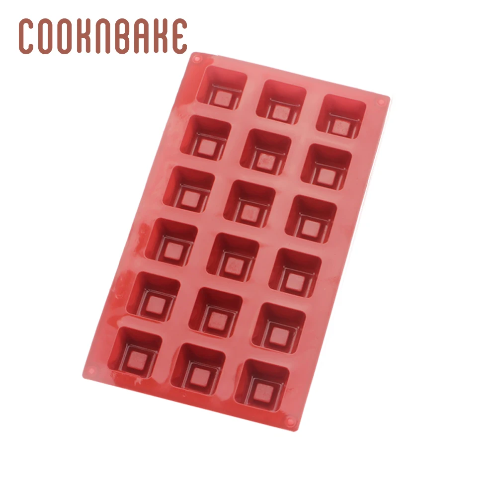 COOKNBAKE силиконовая форма для шоколада конфет квадратная желе ледяной кубик поднос