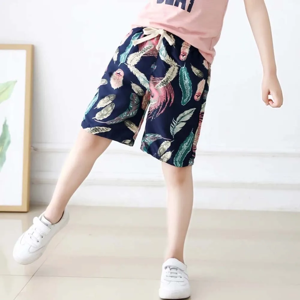 Детские Летние плавки одежда для купания мальчиков пляжные шорты Летняя с