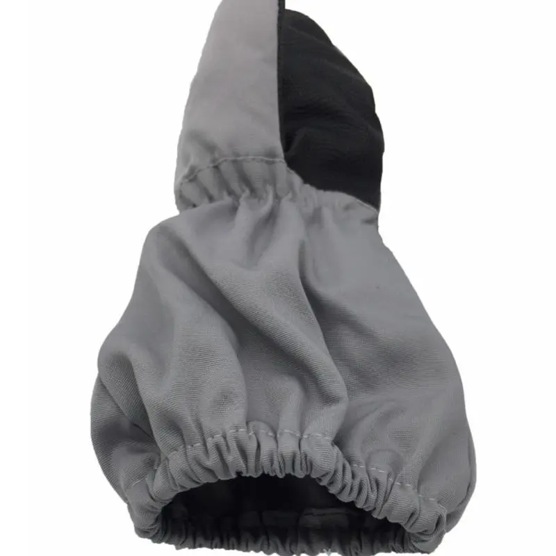 Детские зимние водонепроницаемые ветрозащитные длинные перчатки на манжетах с