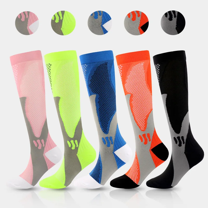 

Cycling Compression Socks Professional Outdoor Running Hiking Football Sports Socks Relieve Foot Pain Stabilize Muscles