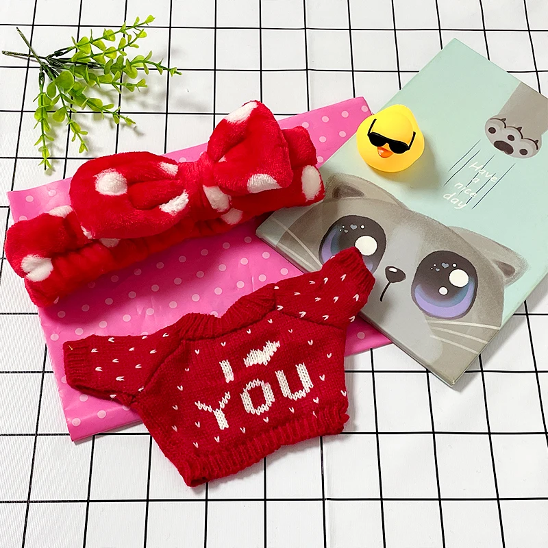 Милые аксессуары для одежды плюшевая кукла лалафанан утки одежда повязка на