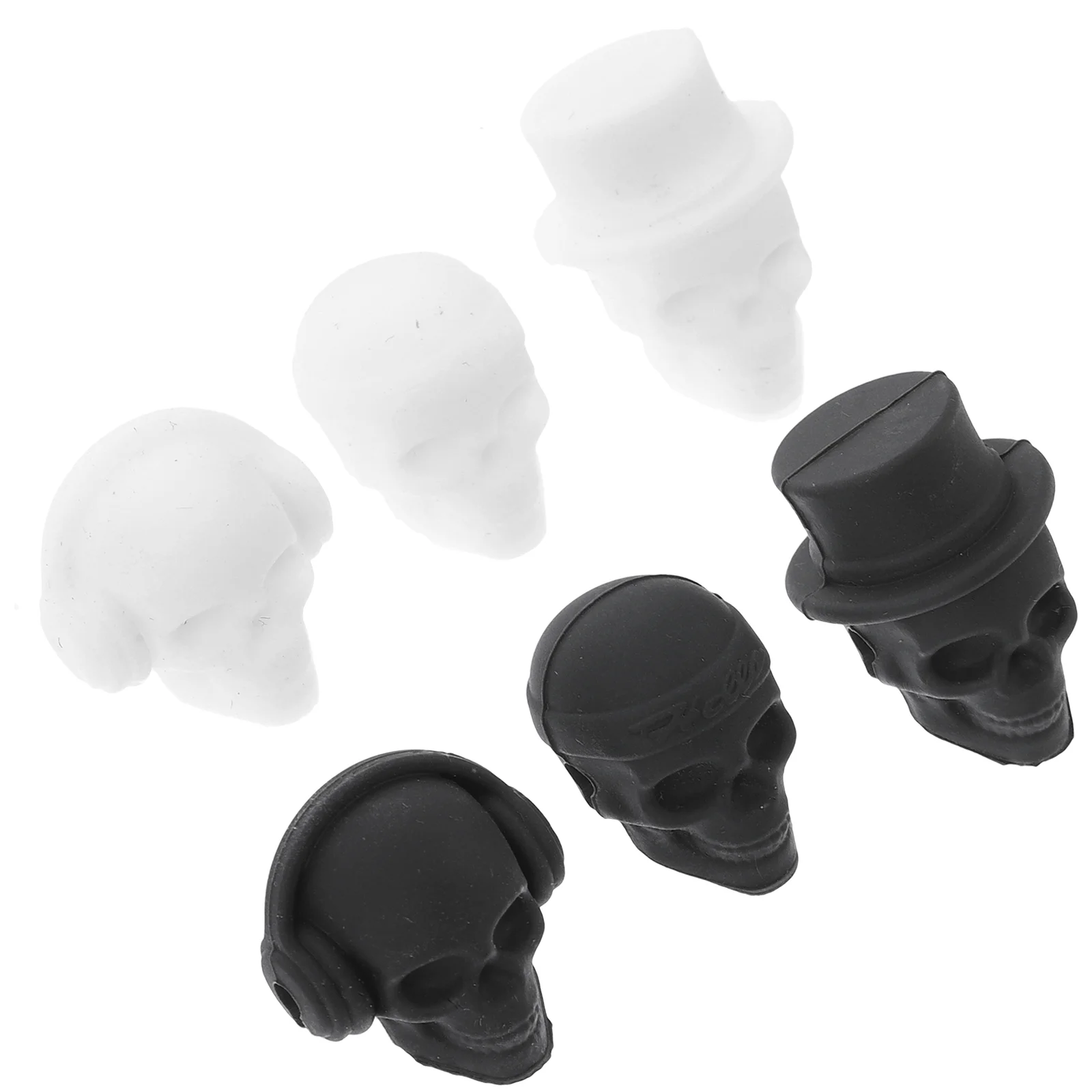 

6 шт., силиконовые дизайнерские стеклянные маркеры