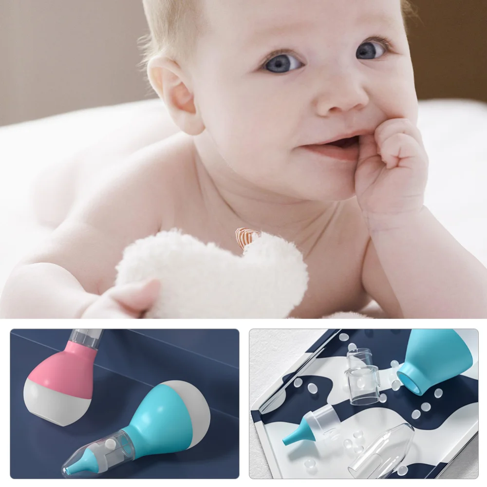 

1Pc Baby Nasal Aspirator Nose Cleaning Tool Baby Shower Gift Mucus Sucker