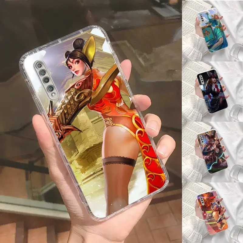 

Vainglory Game MOBA Phone Case Transparent For Xiaomi 11 10t Pro Redmi Note 7 8 8t 9 9s 10 Max 9a 9t Shell Cover Coque Funda