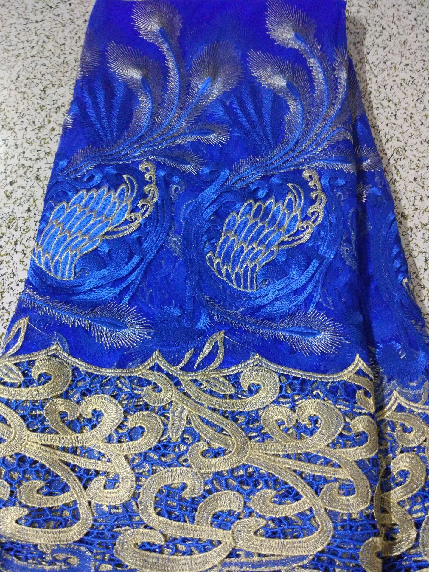 

Большая Акция, африканская кружевная ткань, только 1 шт., двойная французская кружевная ткань, гарантия качества XP001