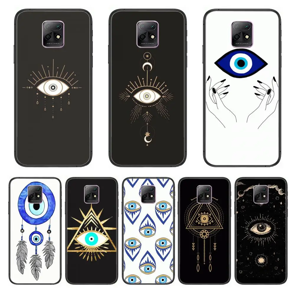 

Popular big eyes, eyes Phone Case For XiaoMi Redmi 10X 9 8 7 6 5 A Pro S2 K20 T 5G Y1 Anime Black Cover Silicone Back Pretty