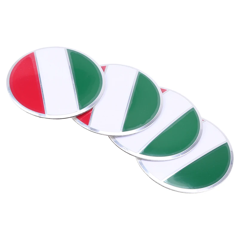 Автомобильные колпачки POSSBAY 4x57 мм с круглым колесом и центральной втулкой