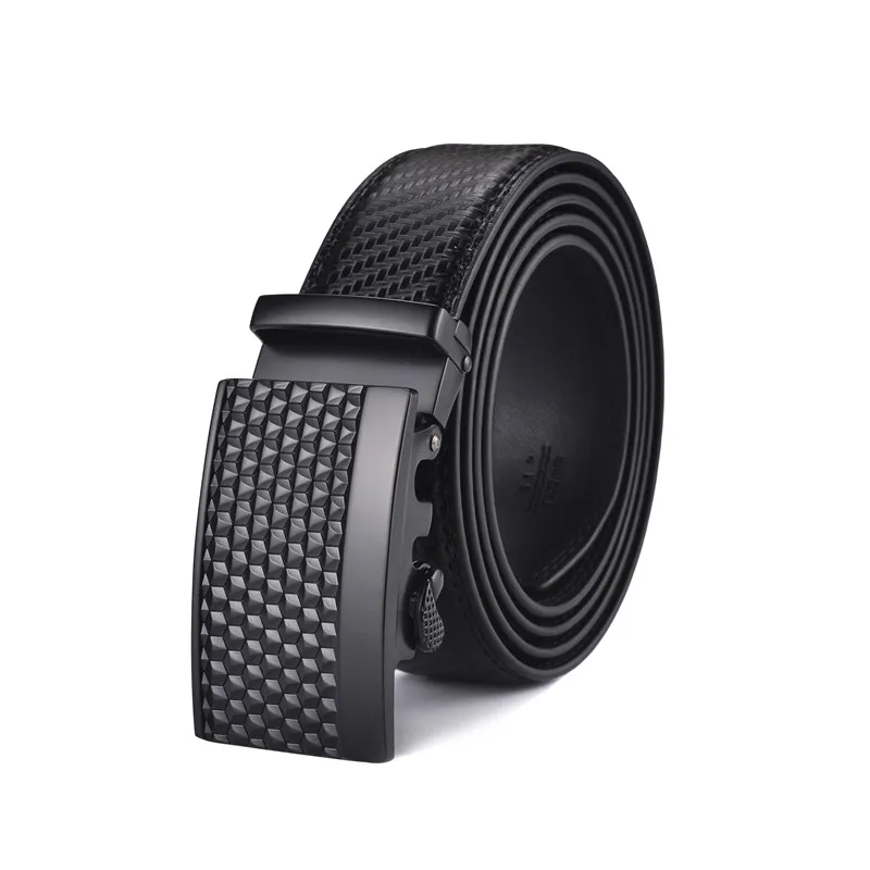 PK3003-T10-Black Модные Автоматическая пряжка бренд Для Мужчин's Ремни роскошный модный мужской ремень для Для мужчин высокое качество мужской Ремни PK3003 - Цвет: PK3003-T10-Black