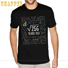 Дешевые футболки для мужчин на день рождения 16 лет математические подарки дешевые футболки из чистого хлопка с коротким рукавом и круглым вырезом на заказ