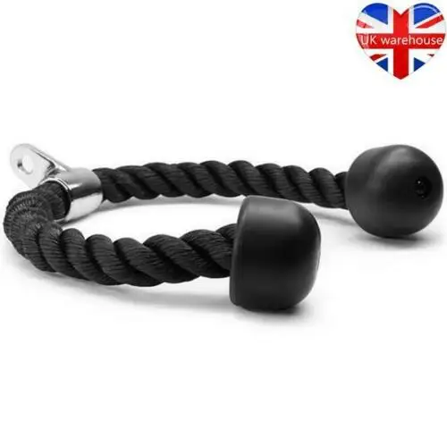 

SFIT 70cm Triceps Rope Pull Down Cord Heavy Duty Rope For Home Gym Bodybuilding Exercise Gym Workout Fitness#
