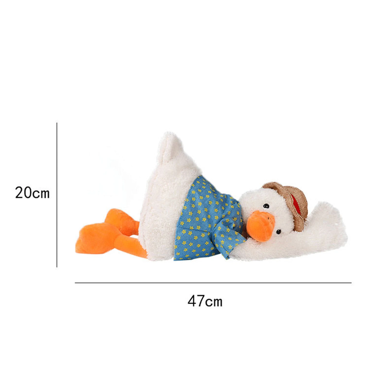 

Funny Cartoon Tissue Box Duck Doll Sculpture Plush Toy Educational Car Artifact Hanging Storage Doll Tissue Boxes