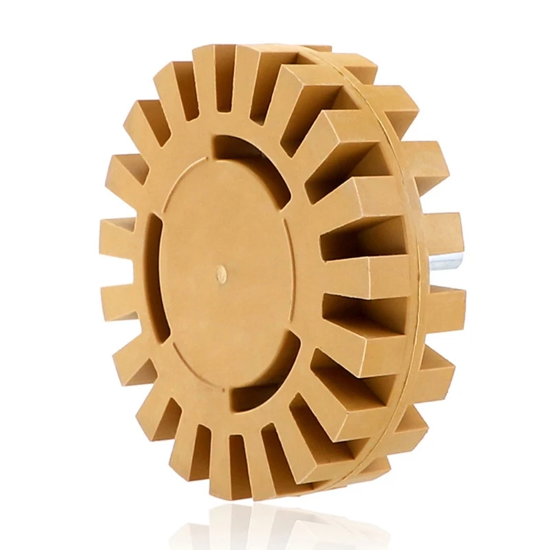 

4-inch Rubber Grinding Wheel Quick De-glue Abrasive Disc Polishing Wheel U4LA