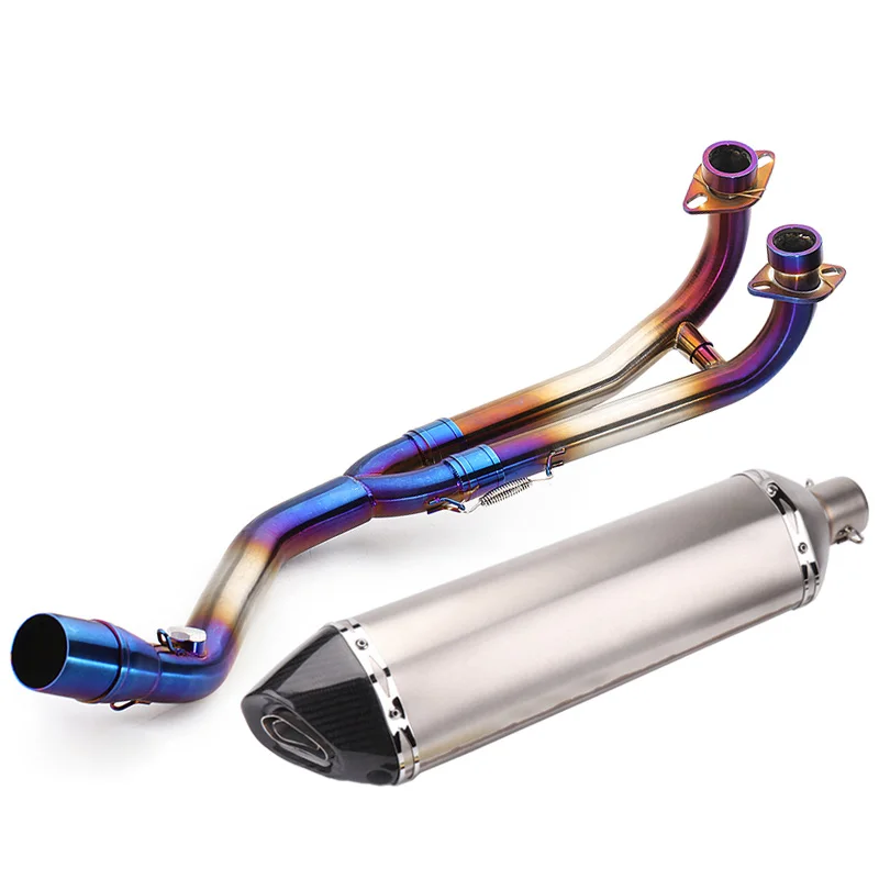 

TMAX 500 530 Full Exhaust Muffler Pipe System Motorcycle Front Headers Link Pipe Slip On for Yamaha TMAX500 TMAX530 (2008-2016)