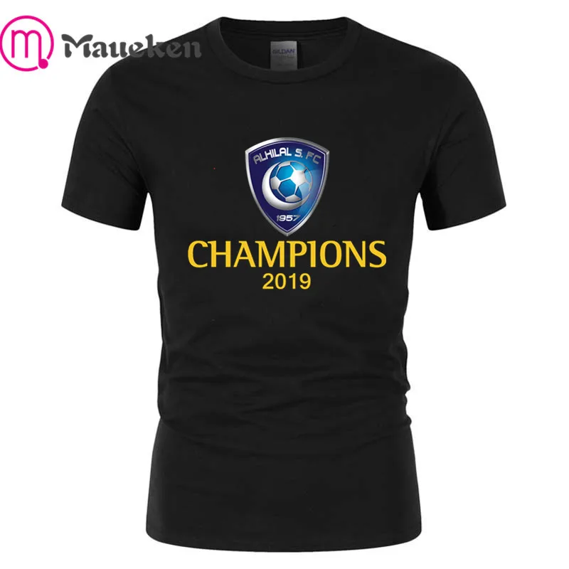 Al Hilal Al-Hilal champions, забавная Мужская футболка, модная, хлопок, хип-хоп футболка, топы, футболки, брендовая одежда