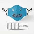 Маска для взрослых NAPOLI CAMPIONE D ITALIA 1989 90 многоразовая Роскошная маска для лица из полиэстера с фильтром