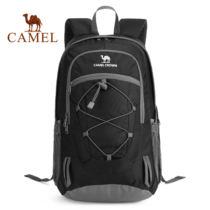 CAMEL 30L/40L Многофункциональный водонепроницаемый походный рюкзак для альпинизма, дождевик, сумка для мужчин и женщин, Спортивная уличная велосипедная сумка - Цвет: 135Black 30L