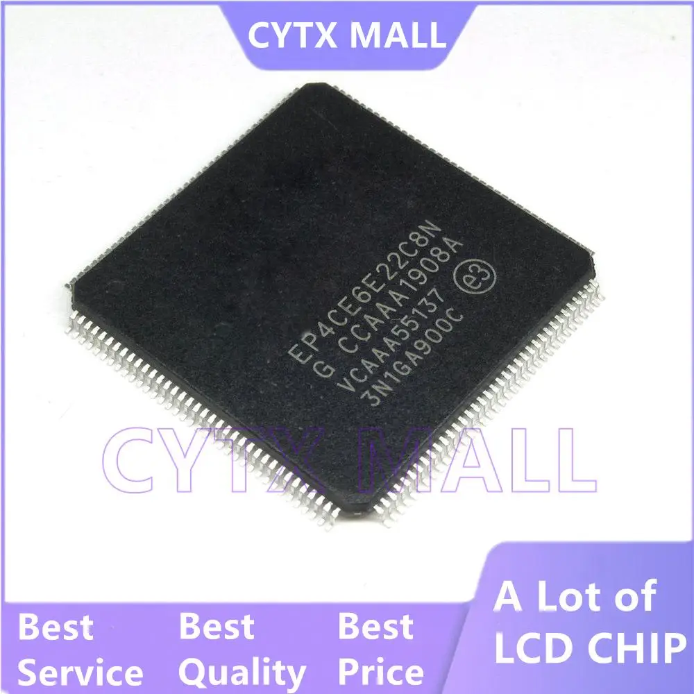 Оригинал, 3 шт., EP4CE6E22C8N, EP4CE6E22C8, EP4CE6E, QFP, IC, FPGA 91, I/O 144, EQFP