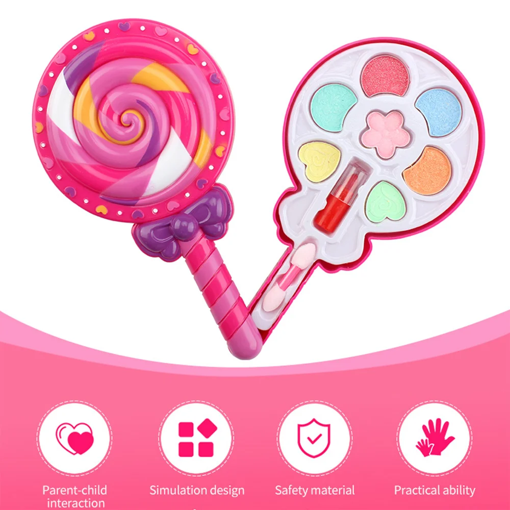 9 шт. комплект наряда принцессы косметический набор нетоксичный детей милый