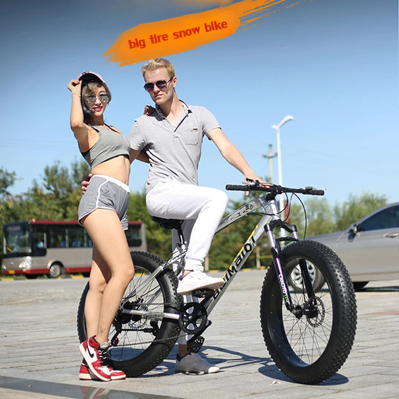 Складной горный велосипед фэтбайк с двойными дисковыми тормозами для мужчин и