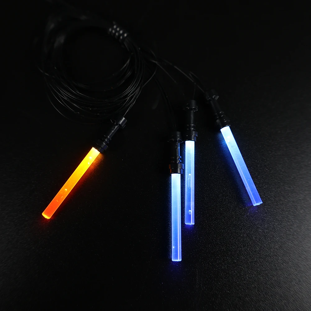 

LED Light Kit For Figure USB Connector Contains Only Lightsaber No Blocks