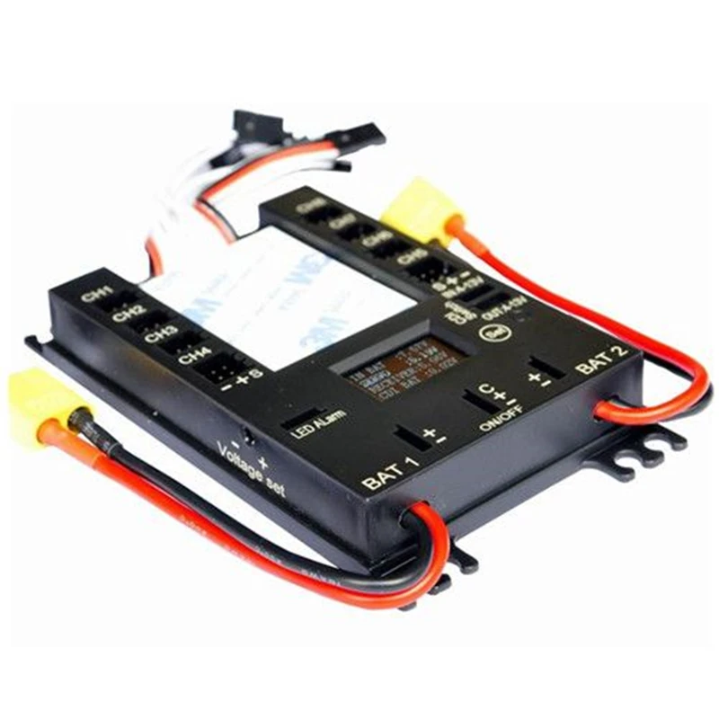 

Mini Power DP Pro 9 Channels Mini Servo Section Board Power Box with BEC for Gas Plane