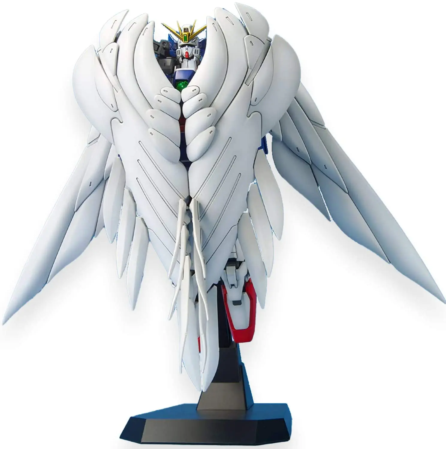 

BANDAI MG Anime Toy Gundam Zero Deformation Assembly Angel Wing Action Figure Modification Boxed 1/100 Collection Gift