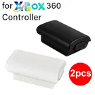 2 шт., перезаряжаемая задняя крышка батарейки AA, чехол для беспроводного контроллера 360, новые игровые аксессуары, Прямая поставка