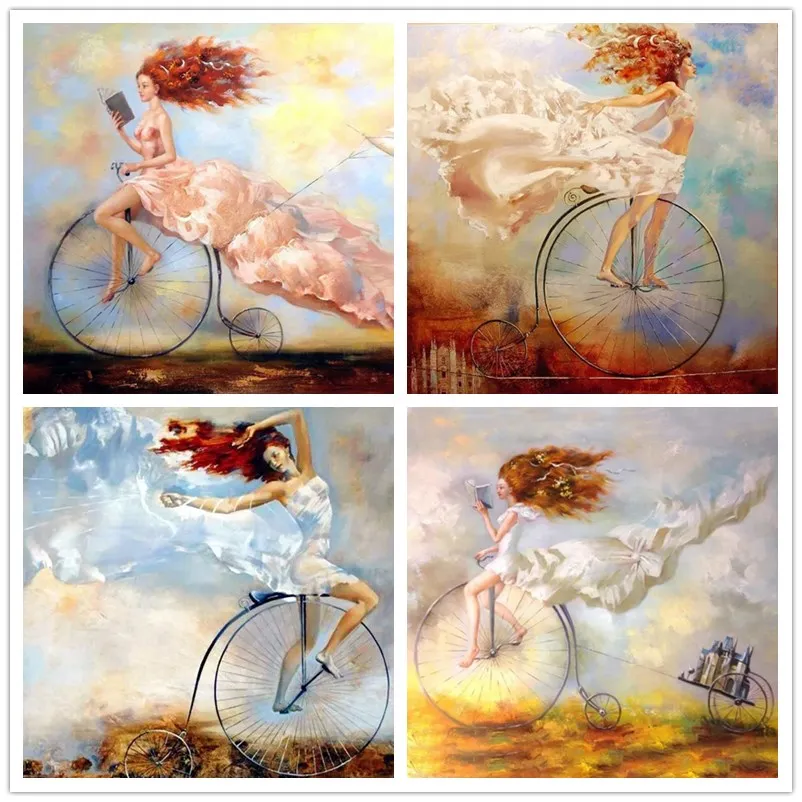 5D алмазная живопись персонажей эстетика сказка мозаика квадратная круглая