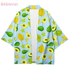 2021 Новый размера плюс XXS-6XL зеленый Kawaii Японская уличная одежда кардиган для женщин и мужчин Harajuku Haori косплей кимоно топ юката одежда