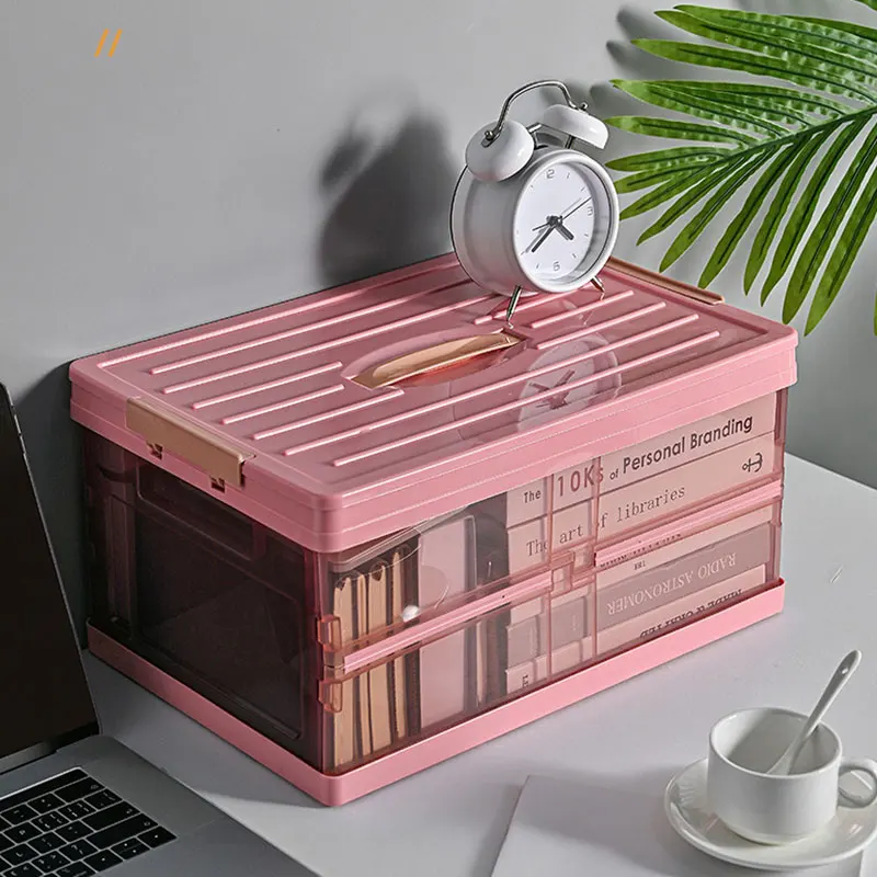 

Upgraded Collapsible Car Trunk Storage Box Foldable Storage Bin with Lid for Home Garden Outdoor Travel and Camp BV789