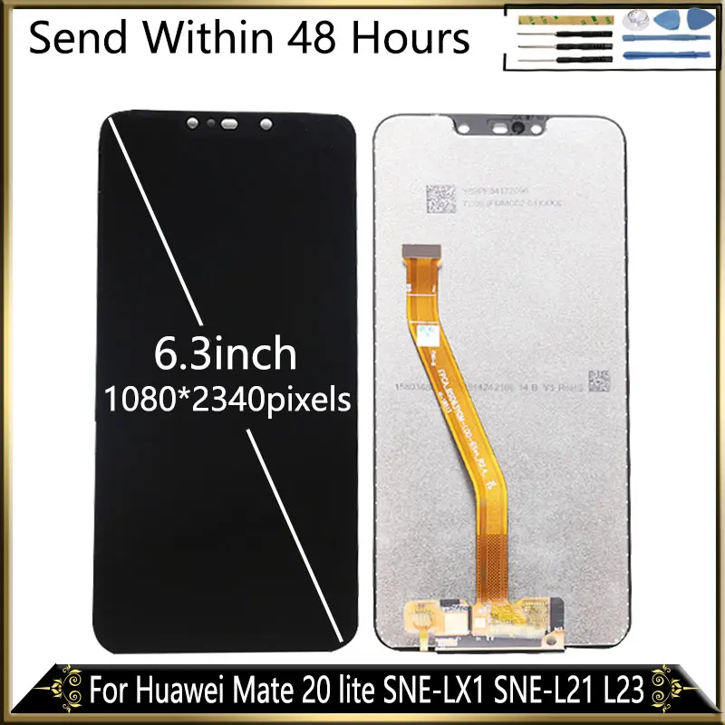 Оригинальный ЖК-дисплей для Huawei mate 20 lite сенсорный экран дигитайзер сборка Замена
