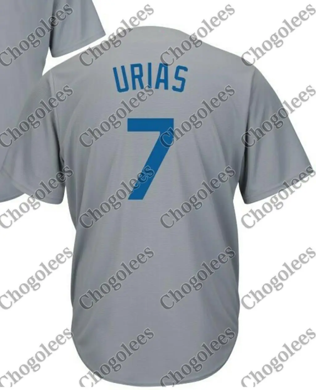 

Baseball Jersey Urias Los Angeles 2020 Alternate Player Jersey - gray