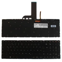 new gr laptop keyboard for lenovo edge 2 1580 flex 3 1570 german keyboard with backlight black